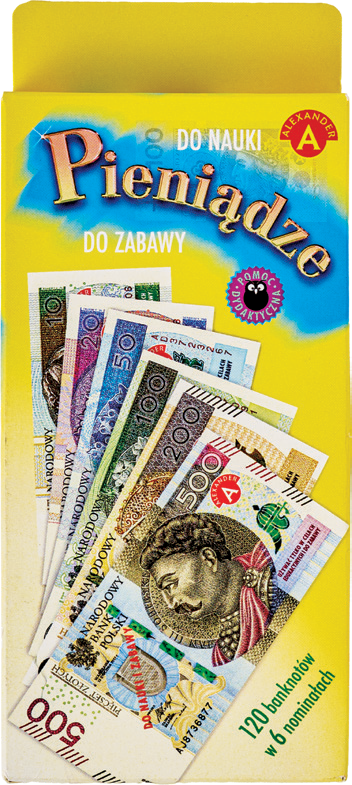Gra zabawka edukacyjna Pieniądze, Alexander | DINO