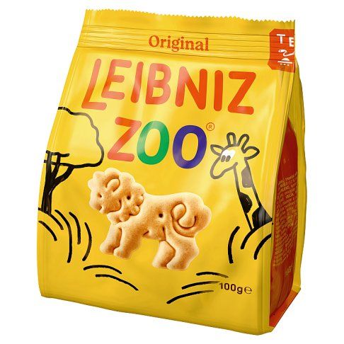 Herbatniki zoo Leibniz Bahlsen 100g widok 2
