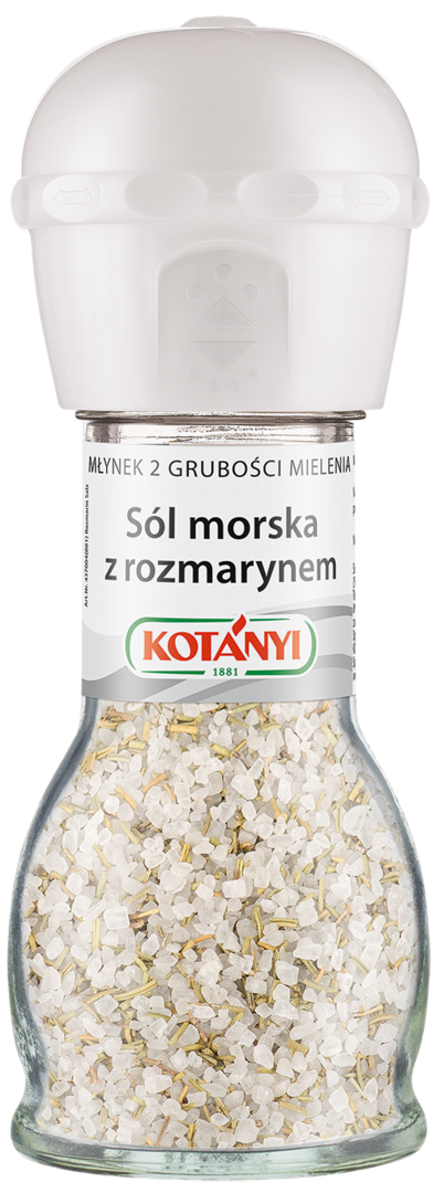 Sól morska z rozmarynem Kotanyi 90g widok 1