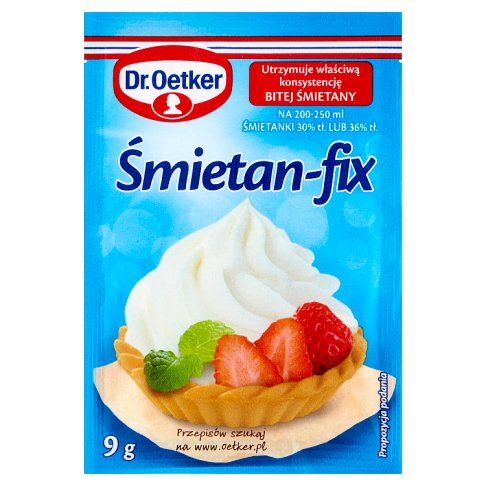 Śmietan-fix Dr.Oetker 9g widok 1