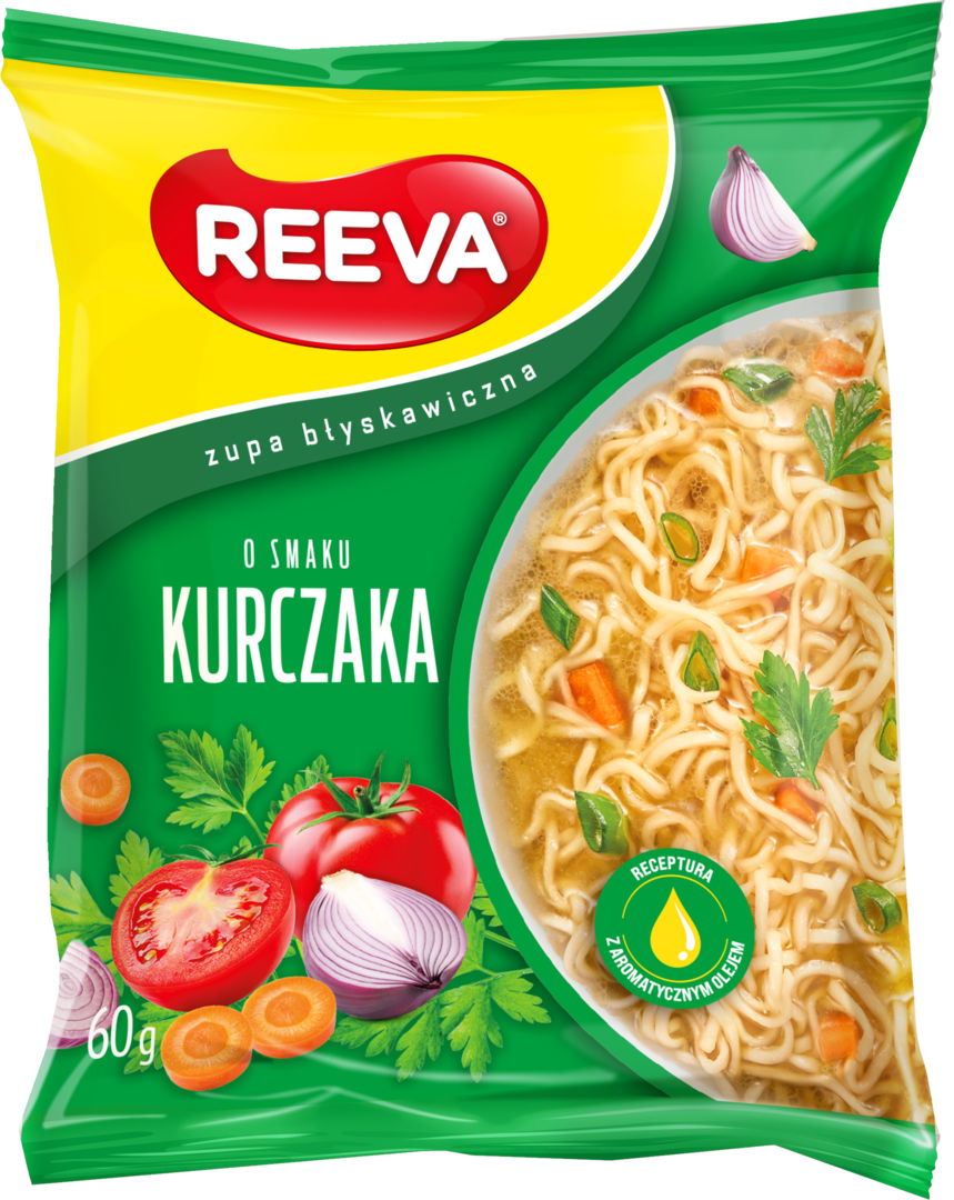 Zupa o smaku kurczaka Reeva 60g widok 1