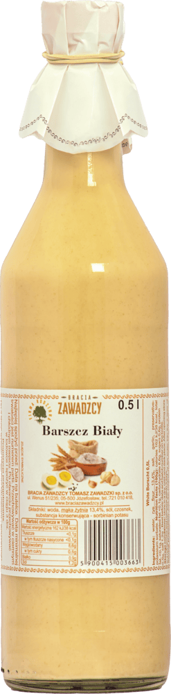 Barszcz biały Szlachecki Dwór 0,5l widok 1