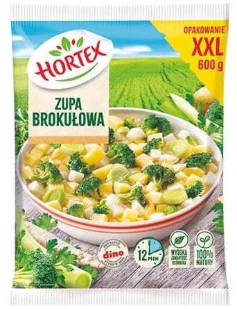 Zupa brokułowa Hortex 600g widok 1