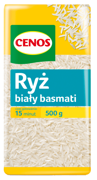 Ryż biały basmati Cenos 500g widok 1