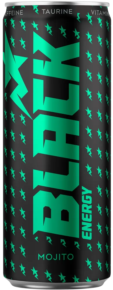 Napój energet. mojito Black 250ml puszka widok główny
