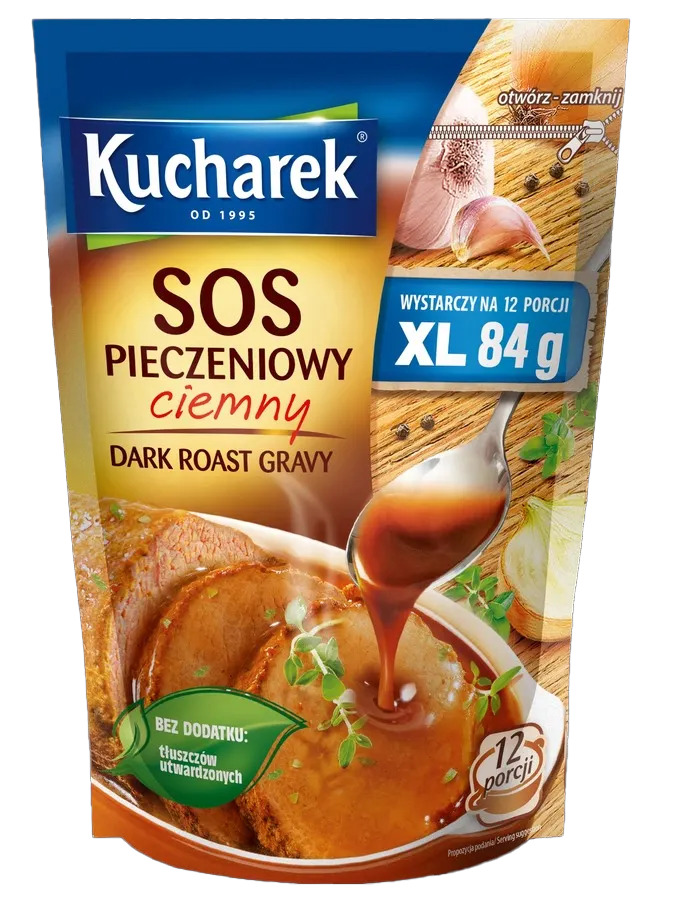 Sos pieczeniowy ciemny Kucharek 84g widok 1