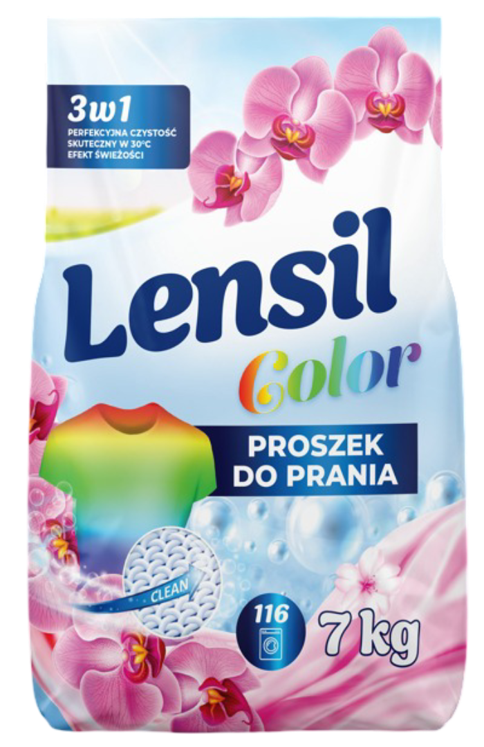 Proszek do prania Lensil kolor 116p 7kg widok 1