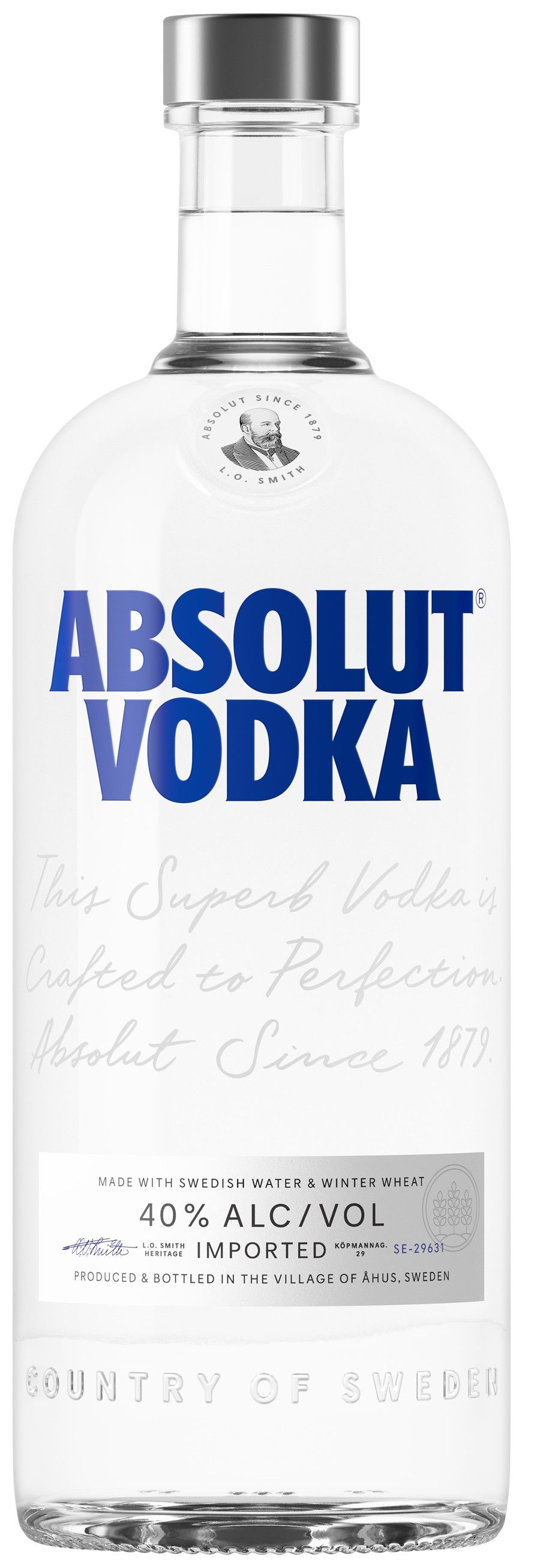 Wódka Absolut 1l 40% widok główny