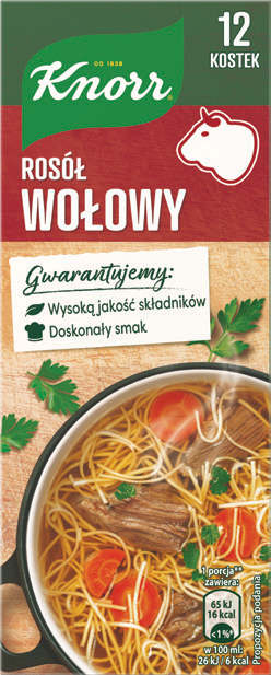 Bulion Knorr 120g mix widok 2