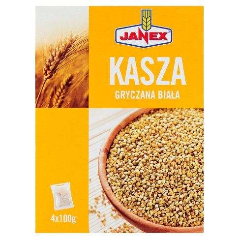 Kasza gryczana biała Janex 4x100g widok 1