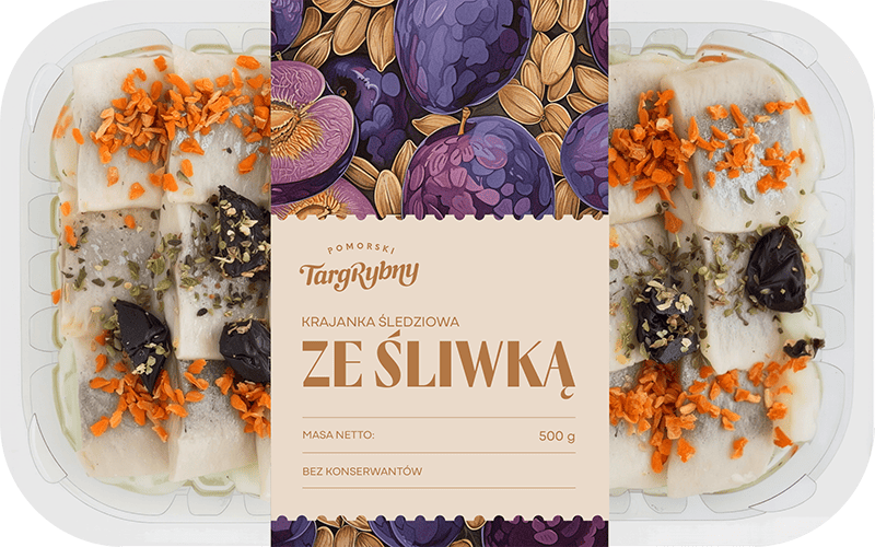 Krajanka śledziowa Targ Rybny 500g mix widok 3