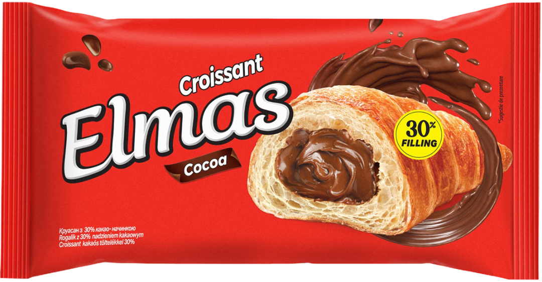 Rogal z nadz. kakaowym Elmas 60g widok 1