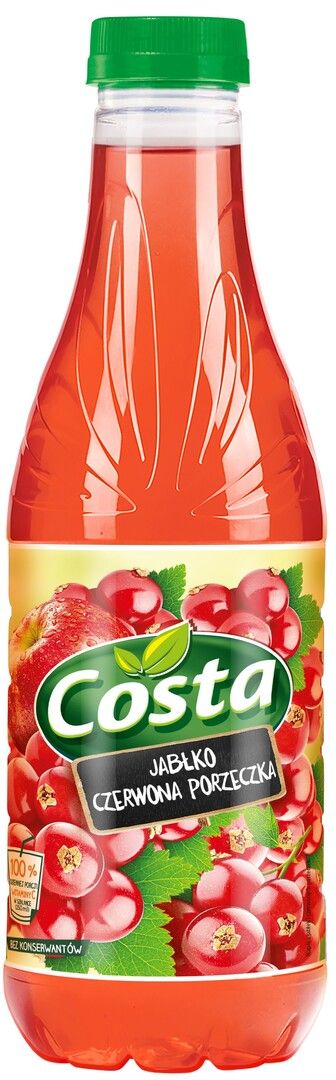 Napój niegaz. jabłko czer. porz. Costa 1l widok 1