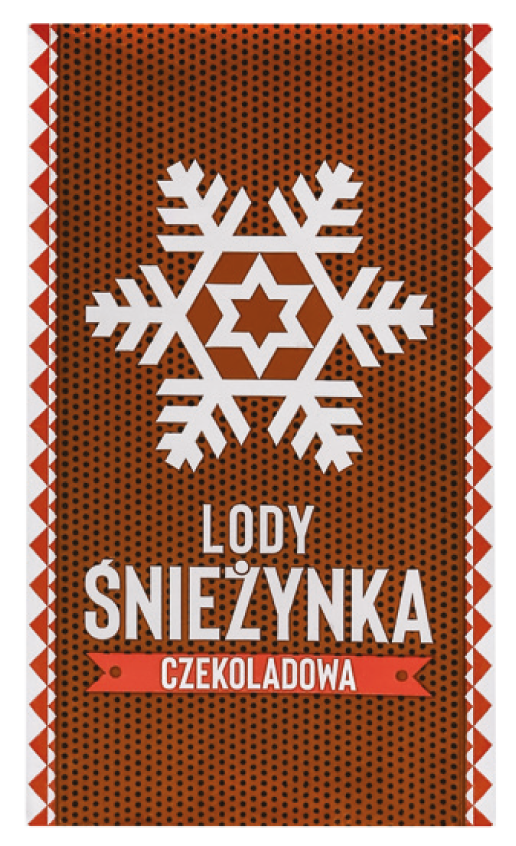 Lody kostka Śnieżynka 200ml mix widok 2