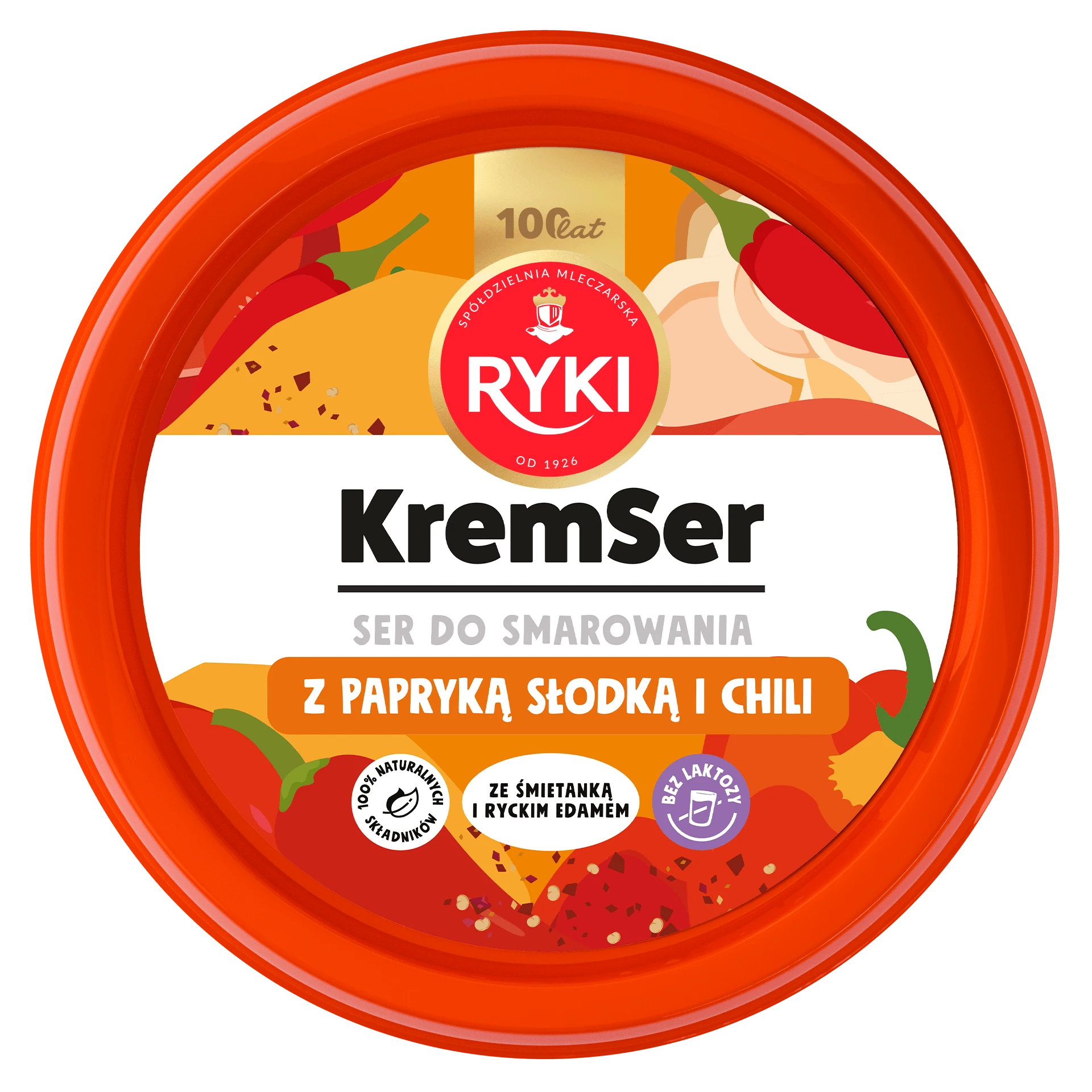 Ser do smarowania KremSer papr i chil SM Ryki 135g widok 1