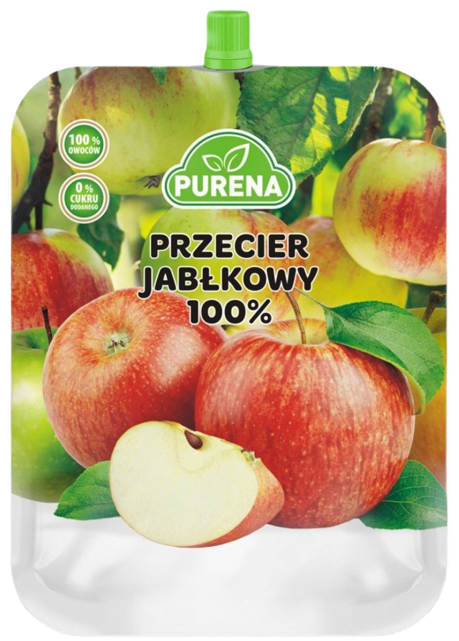 Przecier jabłkowy 100% Purena 350g widok 1