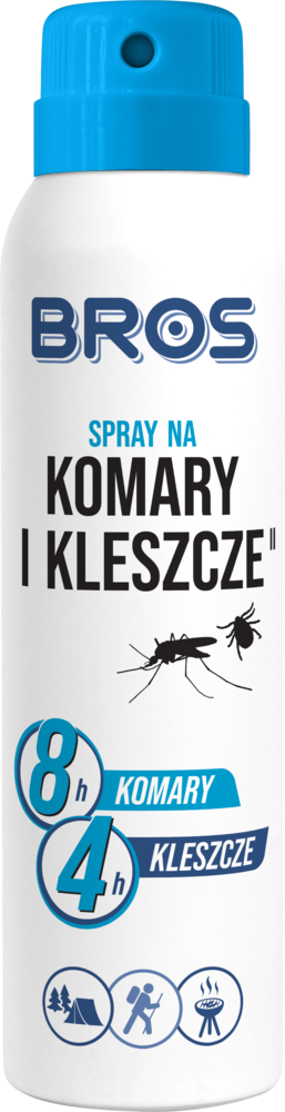 Spray na komary i kleszcze Bros 90ml widok 1