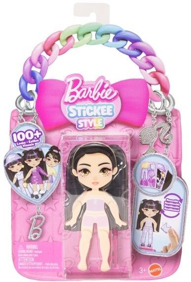 Zabawka Barbie Stickee Style mix widok 1