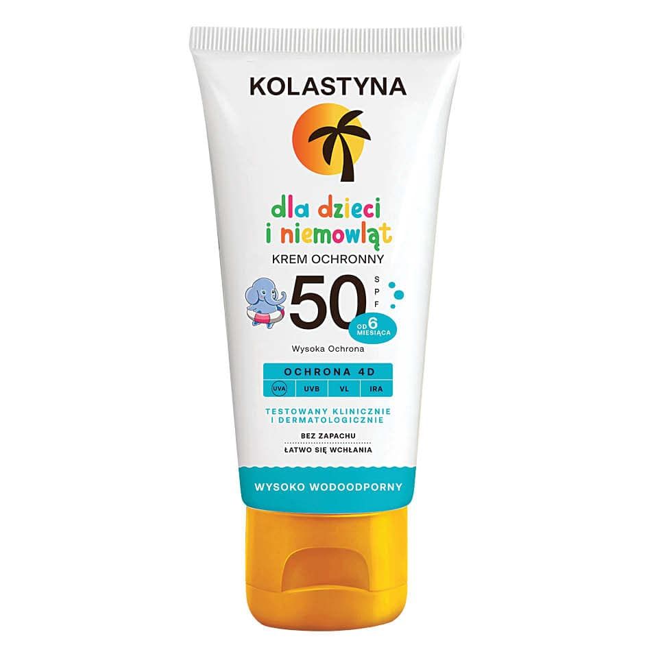Krem ochronny dla dzieci SPF50 Kolastyna 75ml widok 1