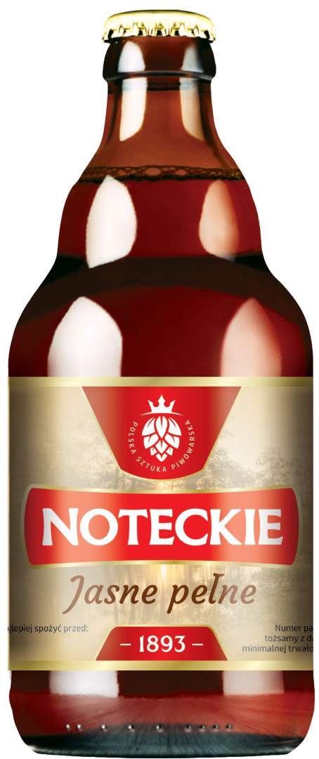 Piwo Noteckie jasne 330ml 5,6% but. bzzw. widok 1