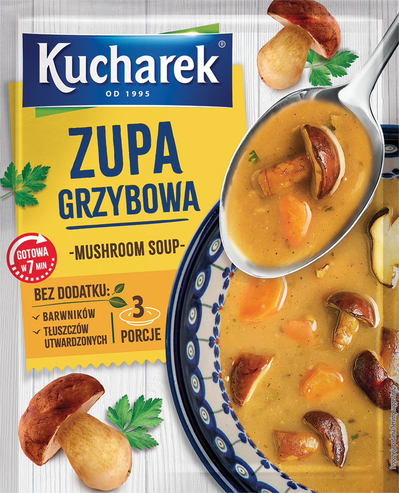 Zupa grzybowa Kucharek 42g widok 1