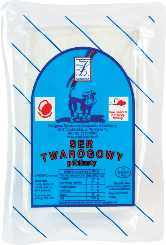 Twaróg półtłusty próżnia zł/kg widok 1
