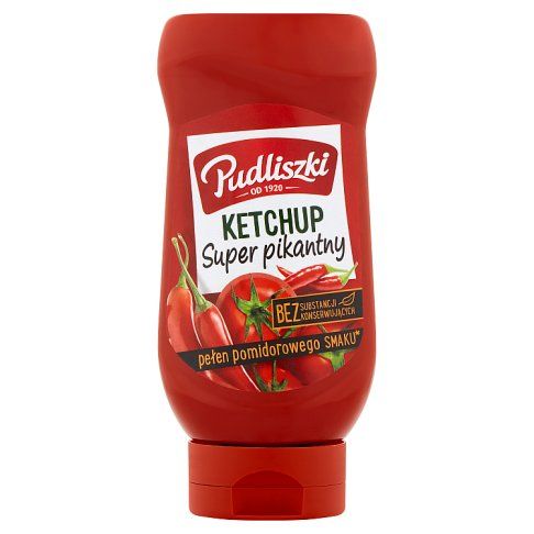 Ketchup ognisty Pudliszki 480g widok 1