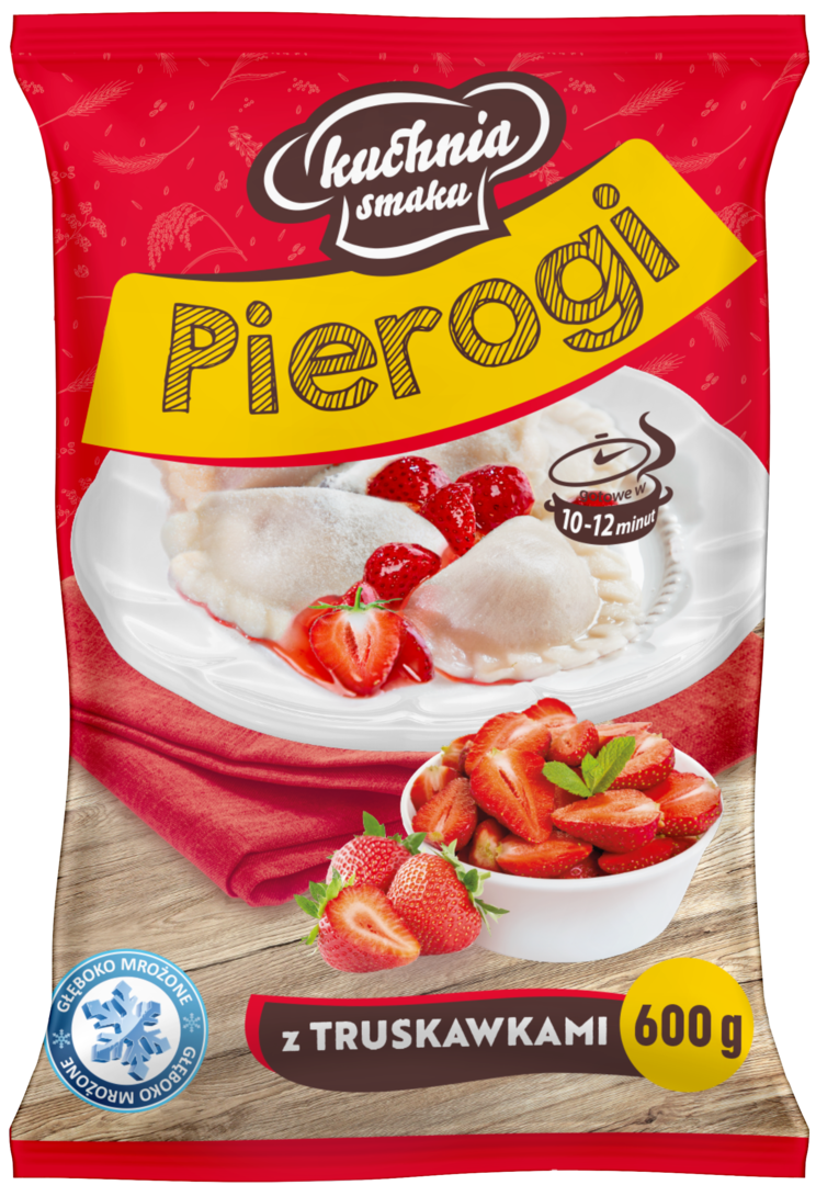 Pierogi z truskawkami Kuchnia Smaku 600g widok 1