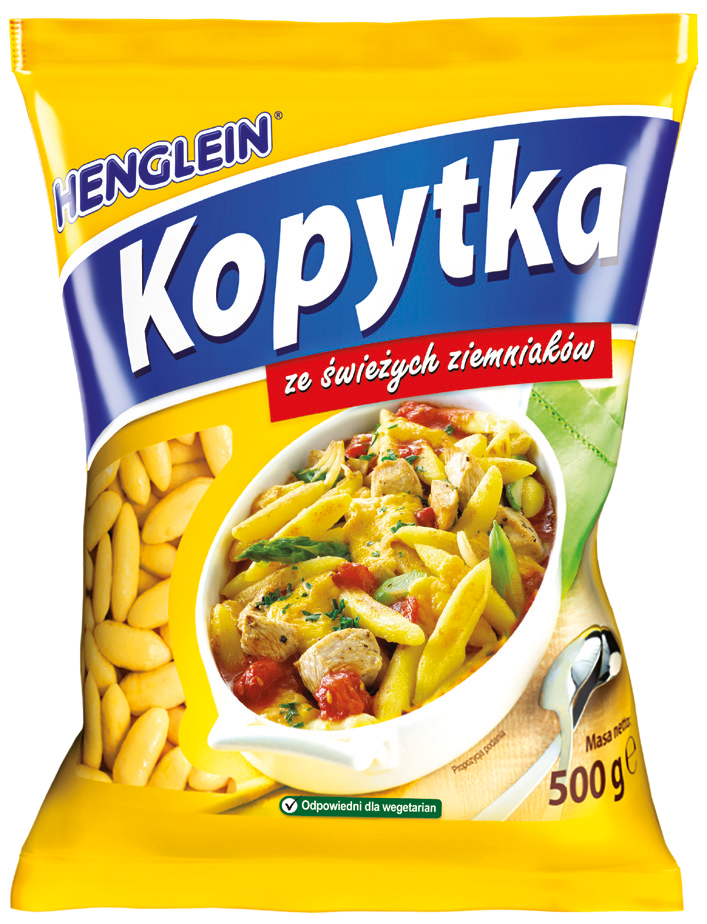 Kopytka Henglein 500g widok główny