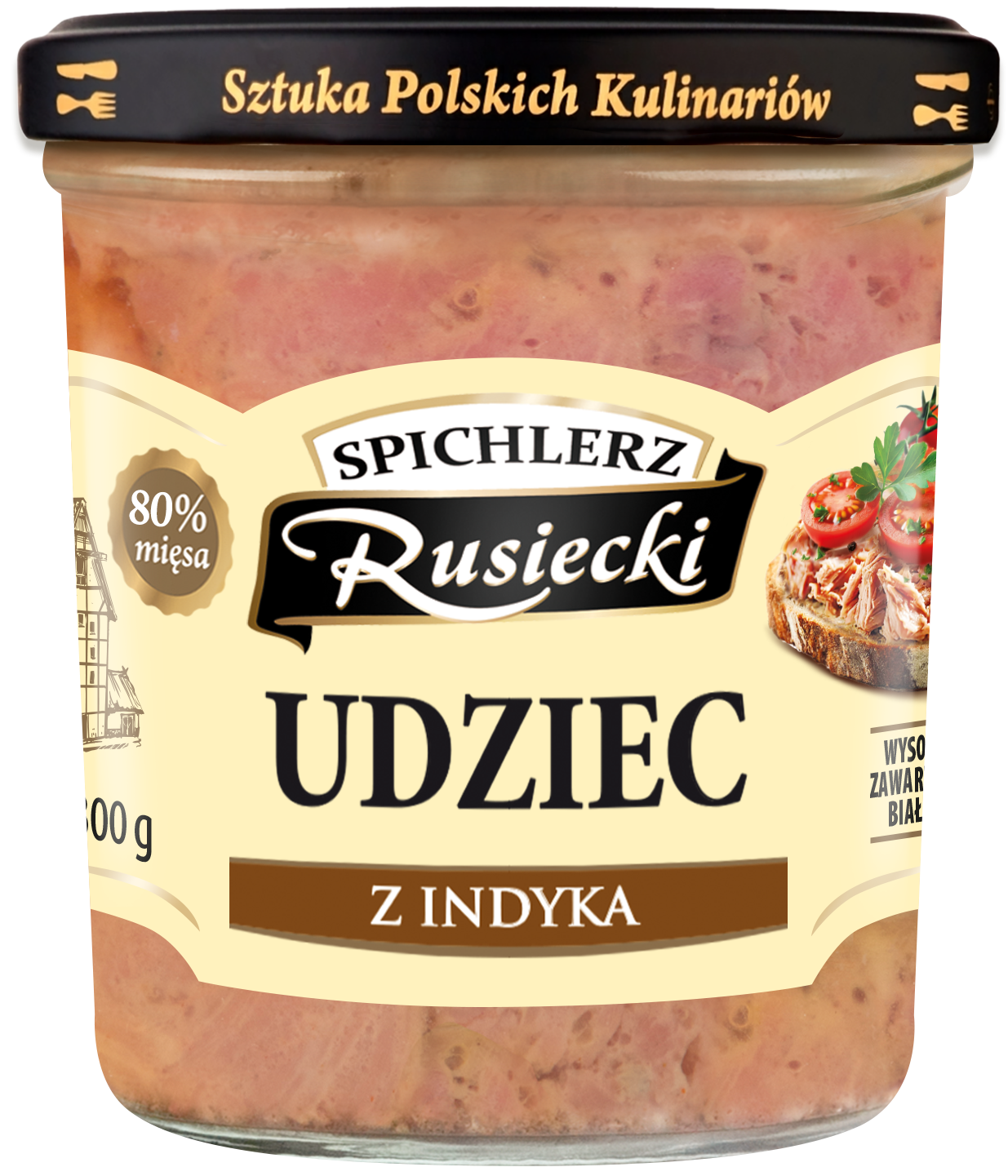 Udziec z indyka Spichlerz Rusiecki 300g widok 1