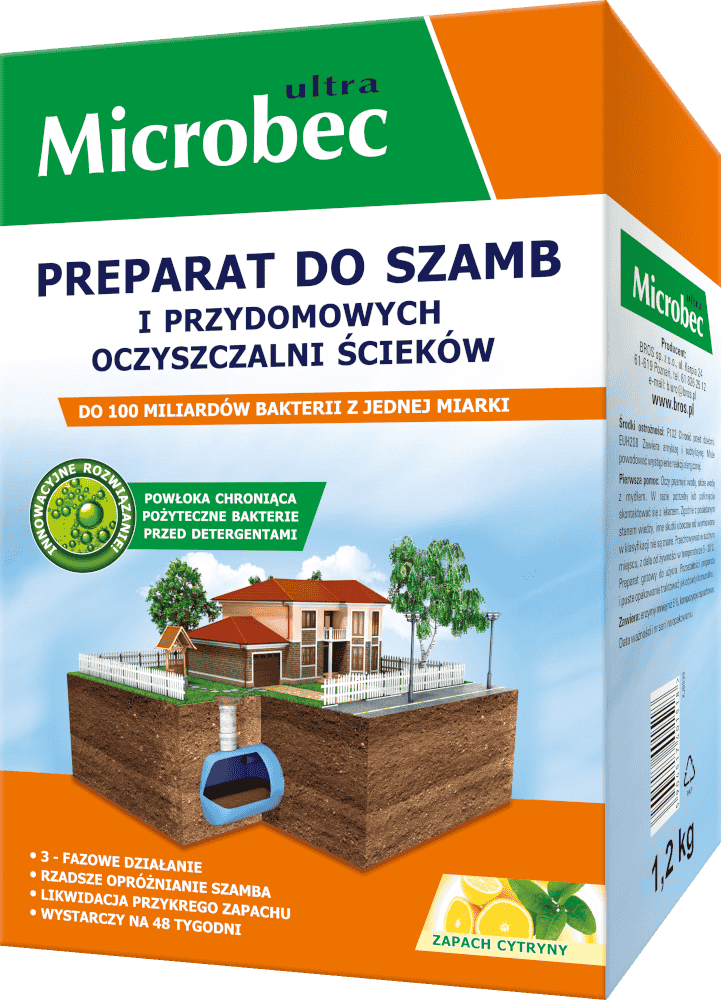 Preparat do szamb Bros Microbec Ultra 25g widok 2