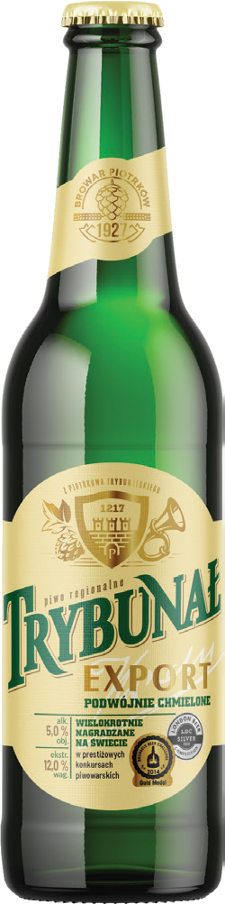 Piwo Trybunał export 0,5l 5% but. bzzw. widok główny
