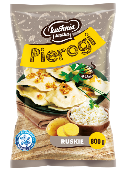 Pierogi ruskie Kuchnia Smaku 800g widok główny 