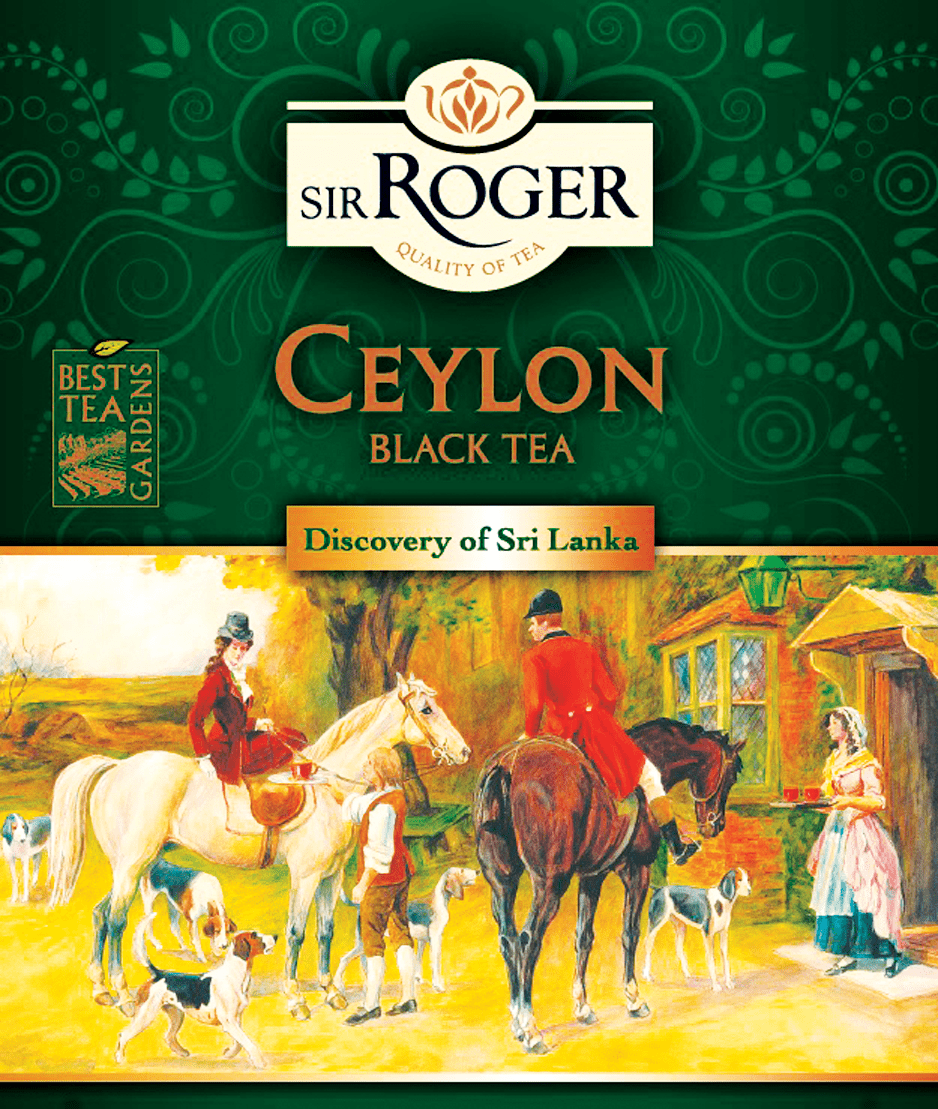 Herbata czarna ekspresowa Ceylon Roger 100x2g widok główny 