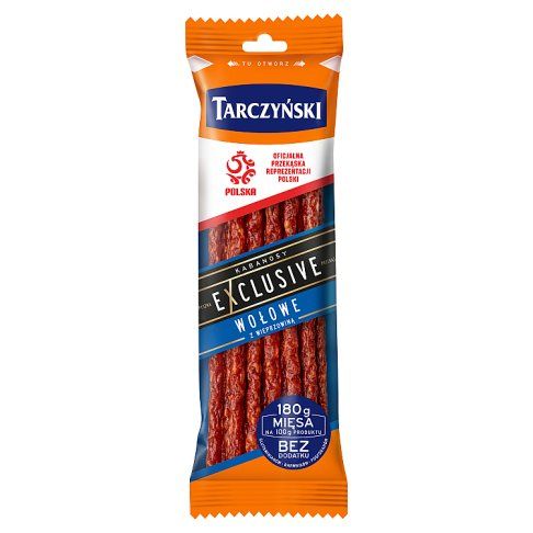 Kabanos exclusive wołowy 90g Tarczyński widok 2