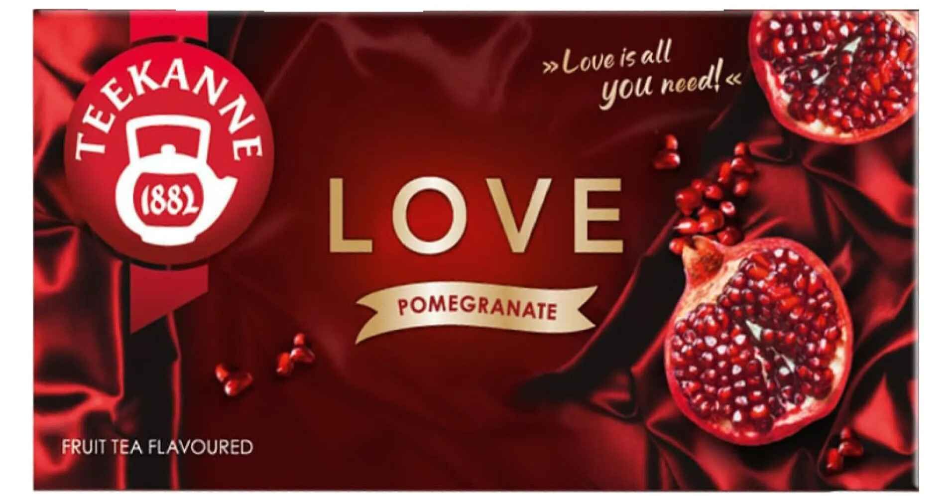 Herbatka owocowa Love granat Teekanne 20x2,25g widok główny