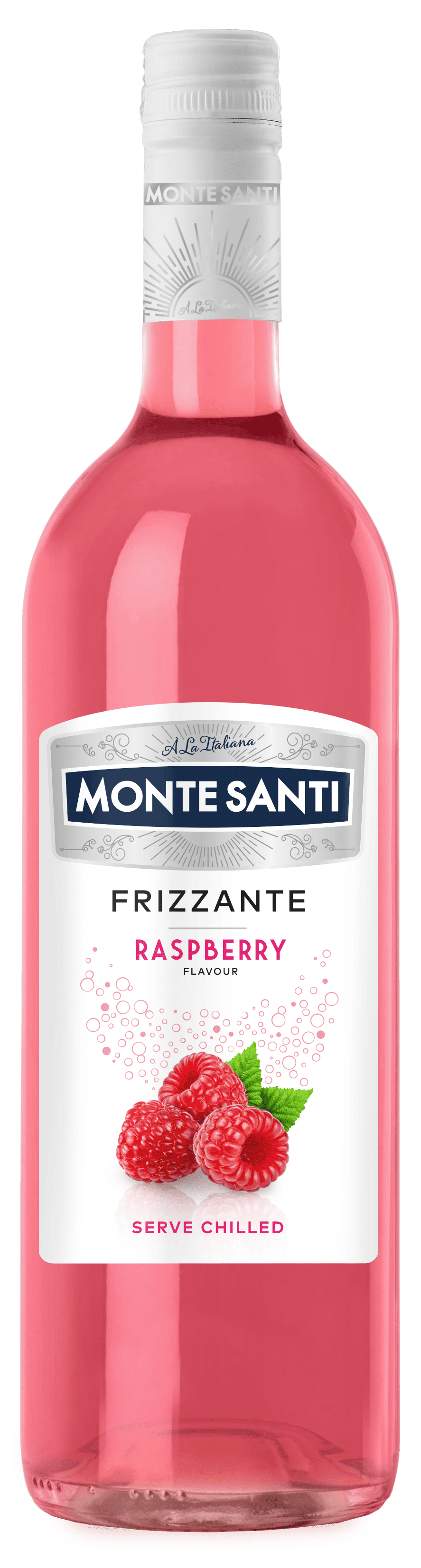 Wino S r. arom. raspb. Monte Santi Frizz 0,75l 10% widok 1