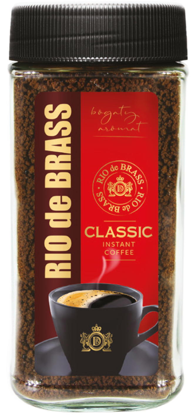 Kawa rozpuszczalna Rio De Brass Classic 200g widok główny