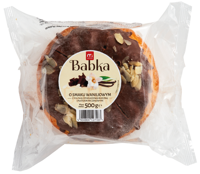 Babka waniliowa z polewą Ami Cake 500g mix widok główny