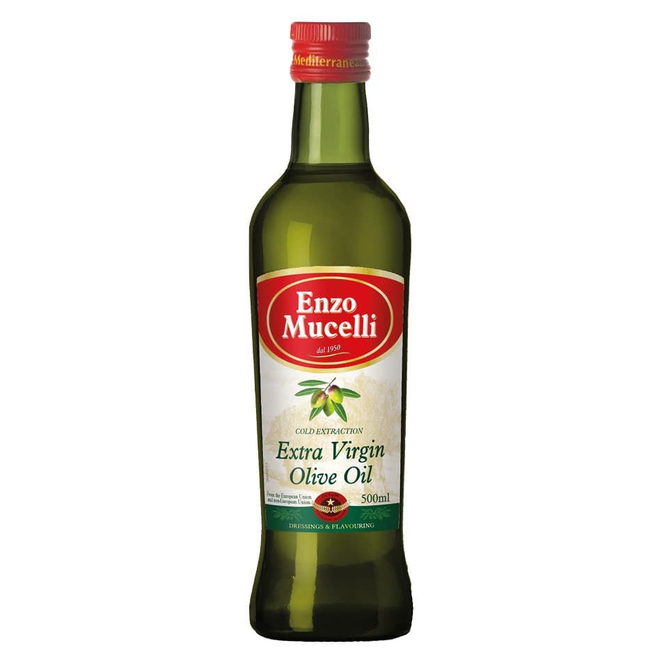 Oliwa z oliwek extra virgin Enzo Mucelli 0,5l widok 1