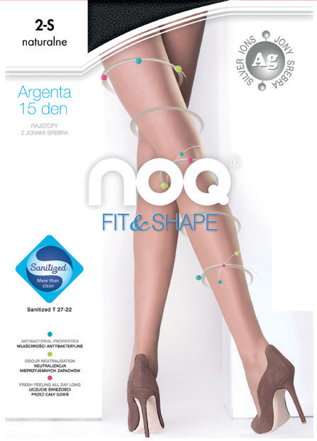 Rajstopy wzorowane Knittex mix widok 2