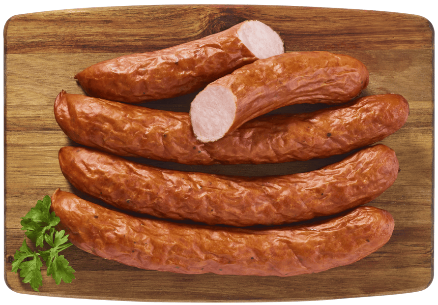 Kiełbasa wieprzowa z wołowiną widok 1