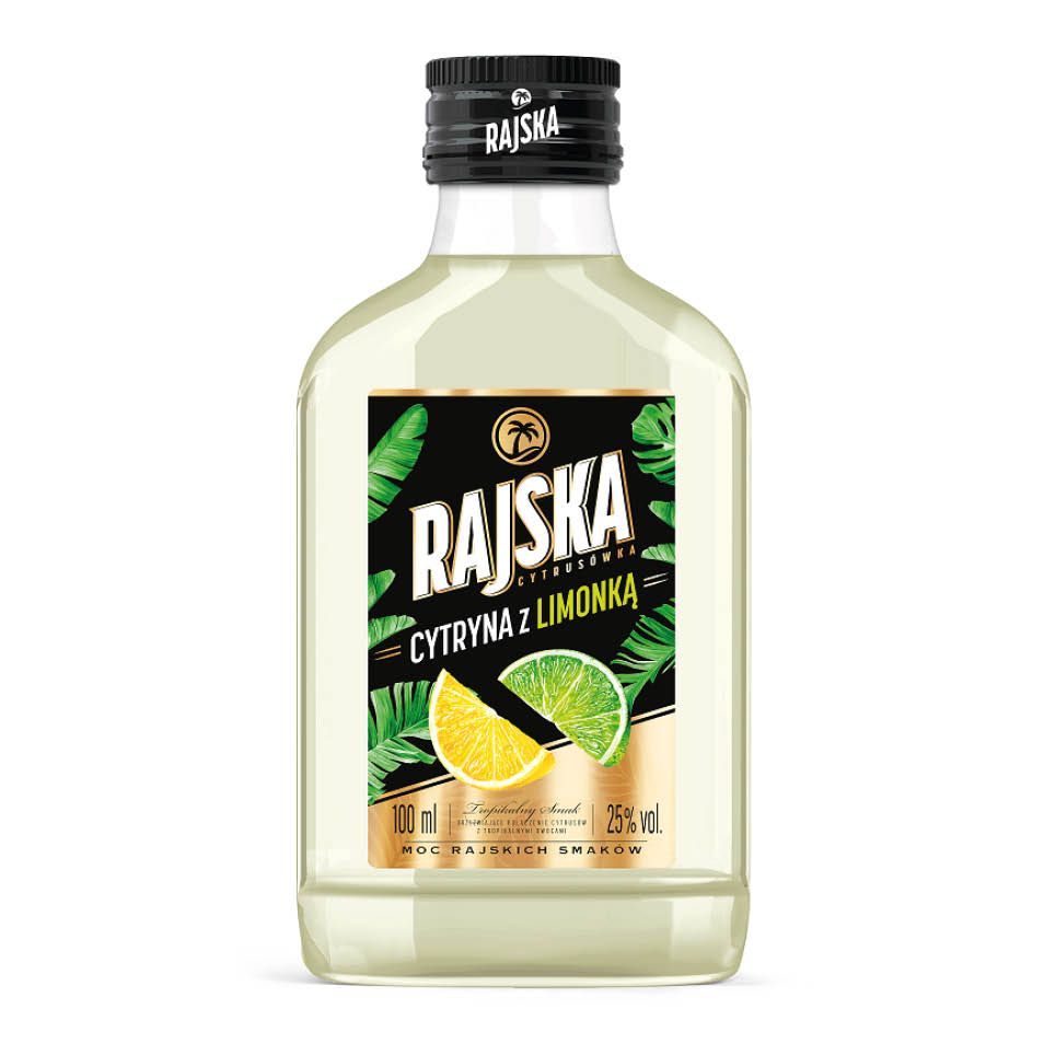 Cytrusówka Rajska Cytryna Z Limonką 0,1l 25% widok 1