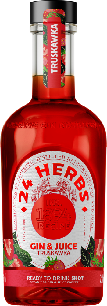 Napój spirytusowy 24 Herbs gin&jui trusk 350ml 25% widok główny 