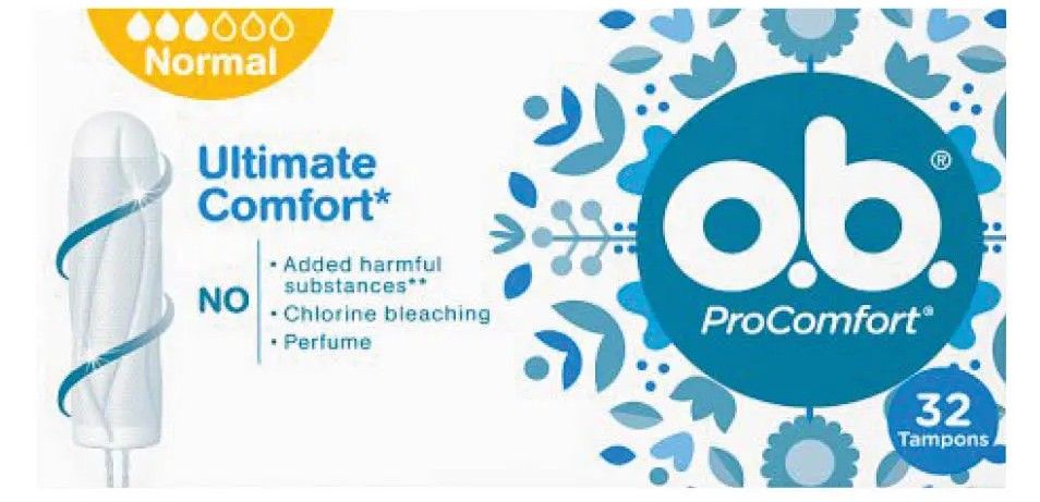 Tampony Ob procomfort normal 32szt widok 1