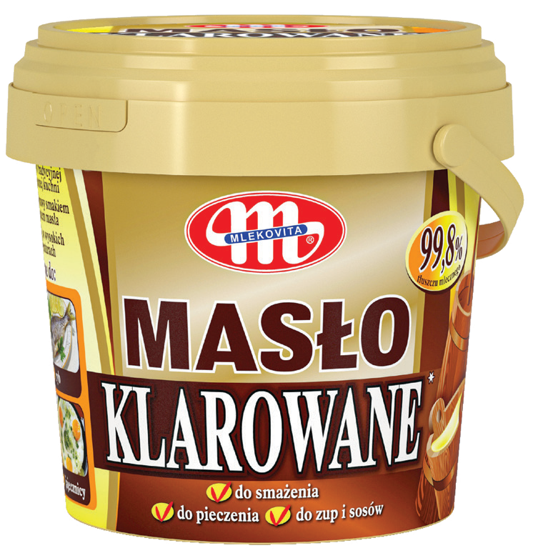 Masło klarowane Mlekovita 500g widok 1