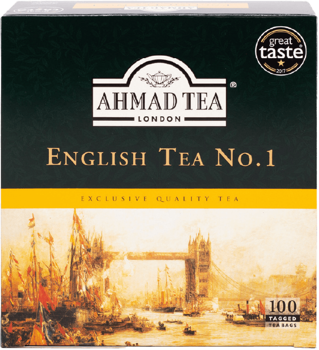 Herbata czarna English No.1 Ahmad Tea 100x2g widok główny