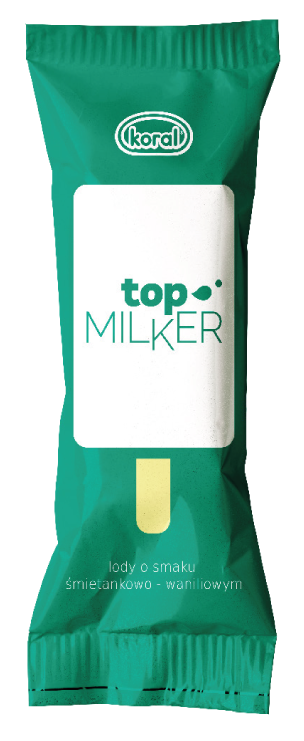 Lody na patyku Top Milker Koral 110ml widok główny 