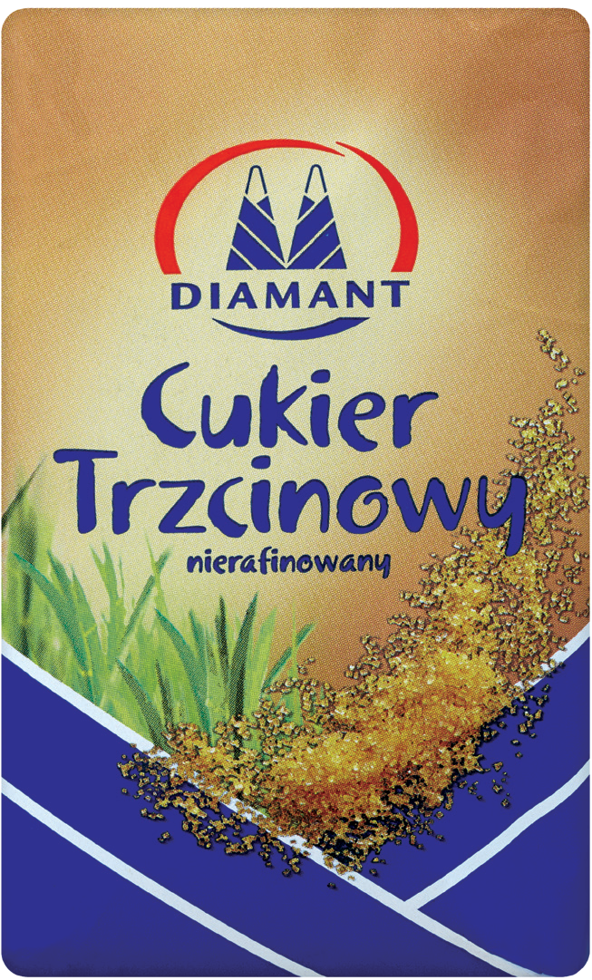 Cukier trzcinowy Diamant 1kg widok 1