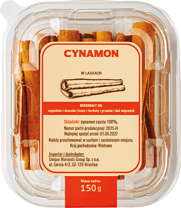 Cynamon laski 150g szt widok 1